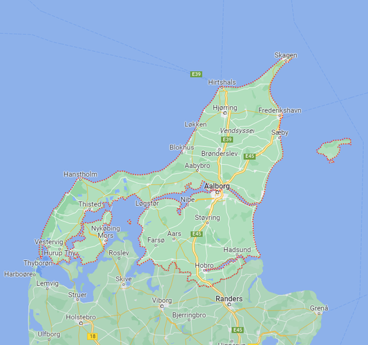 Blomsterlevering i Region Nordjylland